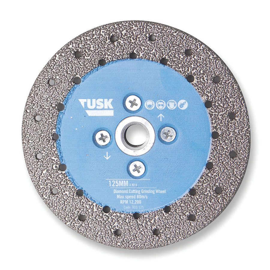 Tusk Vacuum Braised Cutting Grinding Wheel