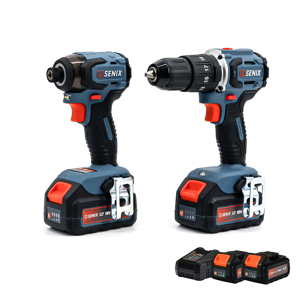 S2K2B2-03 18V 2PC Drill Driver Power Combo Kit