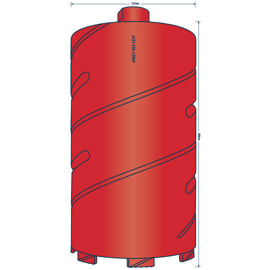 Tusk Diamond Core Dry Bits 250mm