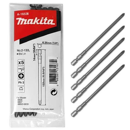 Makita Jib Screw Gun 5PC Bit Set