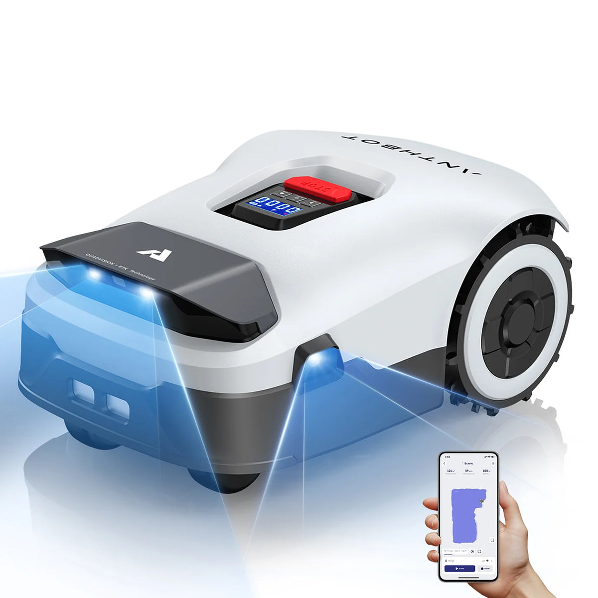 ANTHBOT Genie Series Robot Lawn Mower RTK AI Vision Wireless