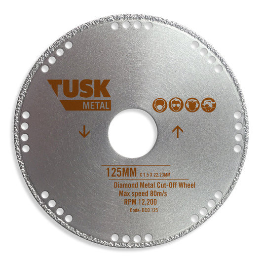 Tusk Diamond metal cut-off wheel