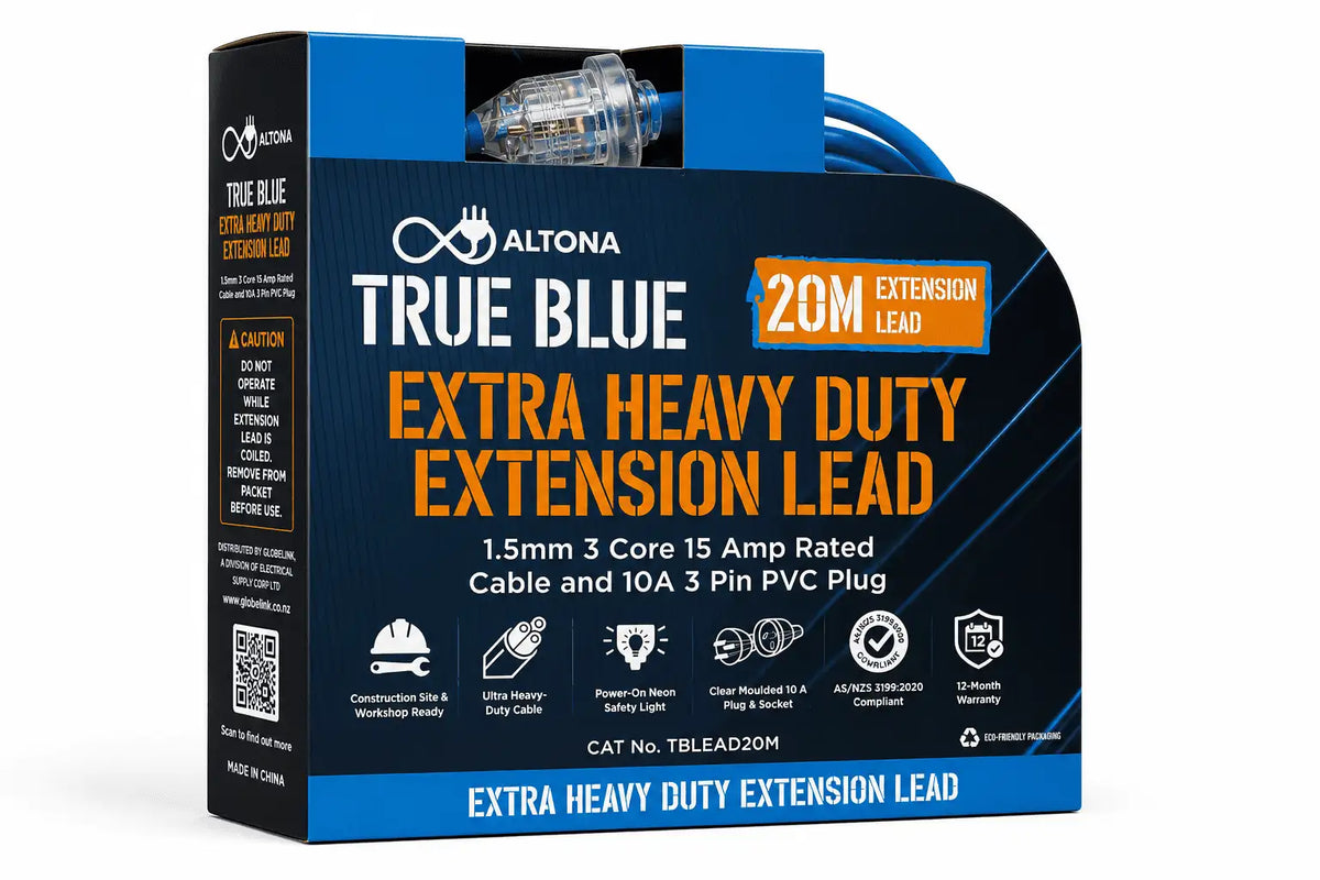 Altona True Blue 20m 10 Amp Extension Lead