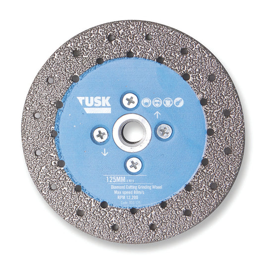 Tusk Vacuum Braised Cutting Grinding Wheel