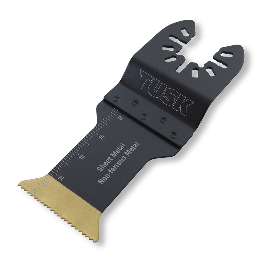 Tusk Multi Tool Blades Bimetal Titanium 30x43 18TPI metal